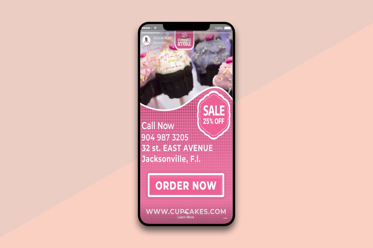 The Cupcake Store Ad